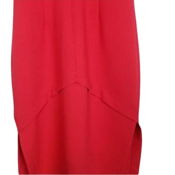 J.O.A. Red Halter Midi Dress - Picture 7 of 8